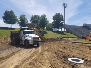 averett university george washington high school track revitalization